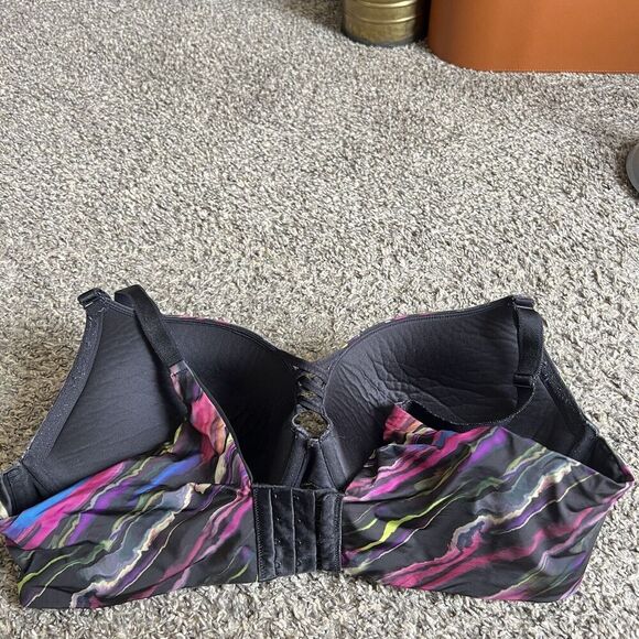 Torrid Curve 360 Back Smoothing Underwire Push Up Plunge Bra 46D - Picture 4 of 5